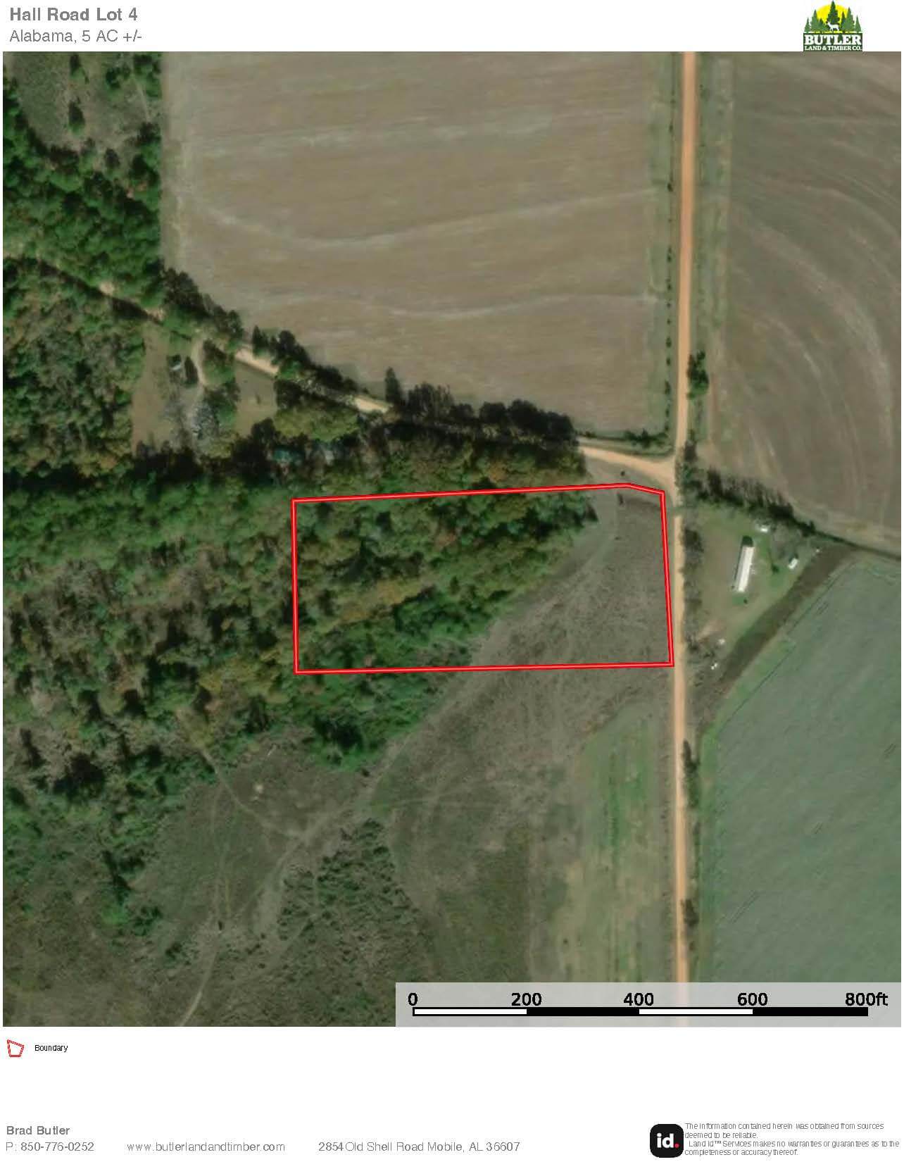 HALL ROAD LOT 4 – 5 ACRES – COVINGTON COUNTY, ALABAMA | Butler Land ...